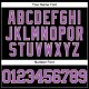 Custom Black Medium Purple-Cream Mesh Authentic Throwback Baseball Jersey
