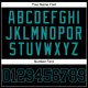 Custom Black Teal Mesh Authentic Throwback Baseball Jersey